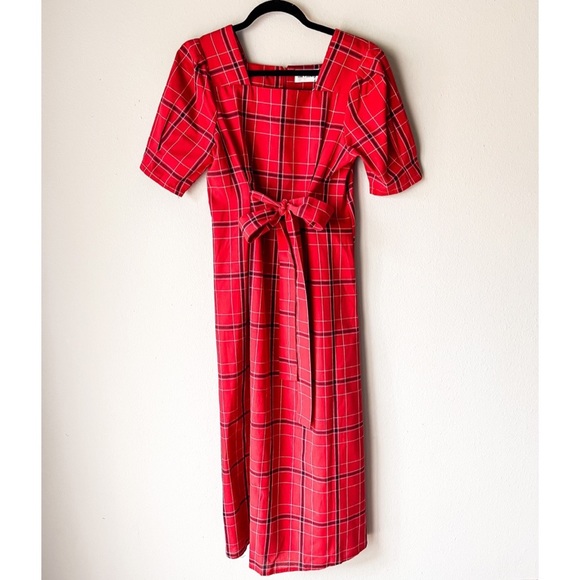 Roolee Dresses & Skirts - Red Plaid Dress